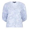 BLOUSE RED BUTTON