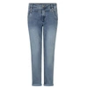 JEANS RED BUTTON