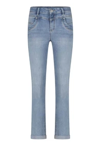JEANS RED BUTTON
