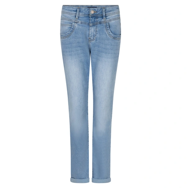 JEANS RED BUTTON
