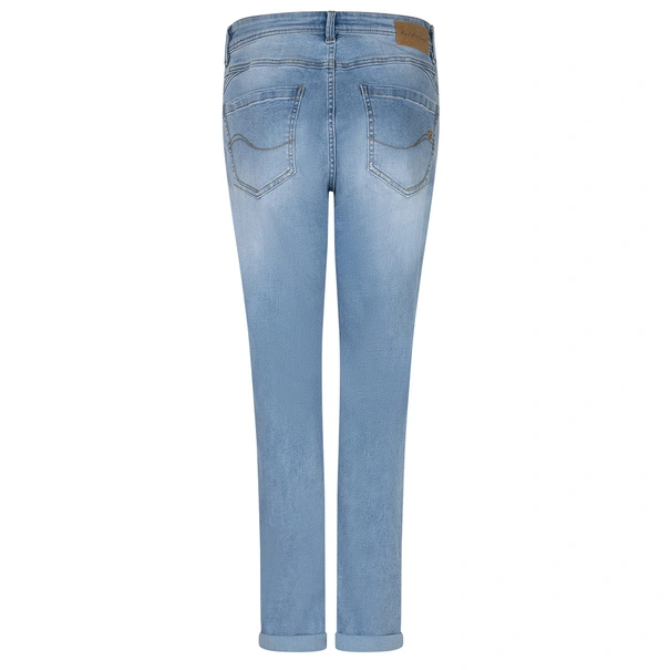 JEANS RED BUTTON