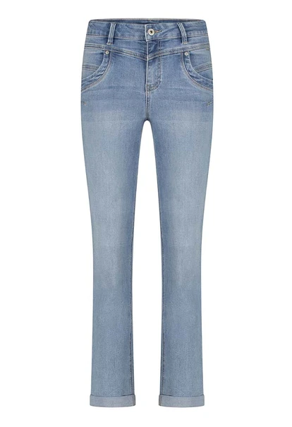 JEANS RED BUTTON