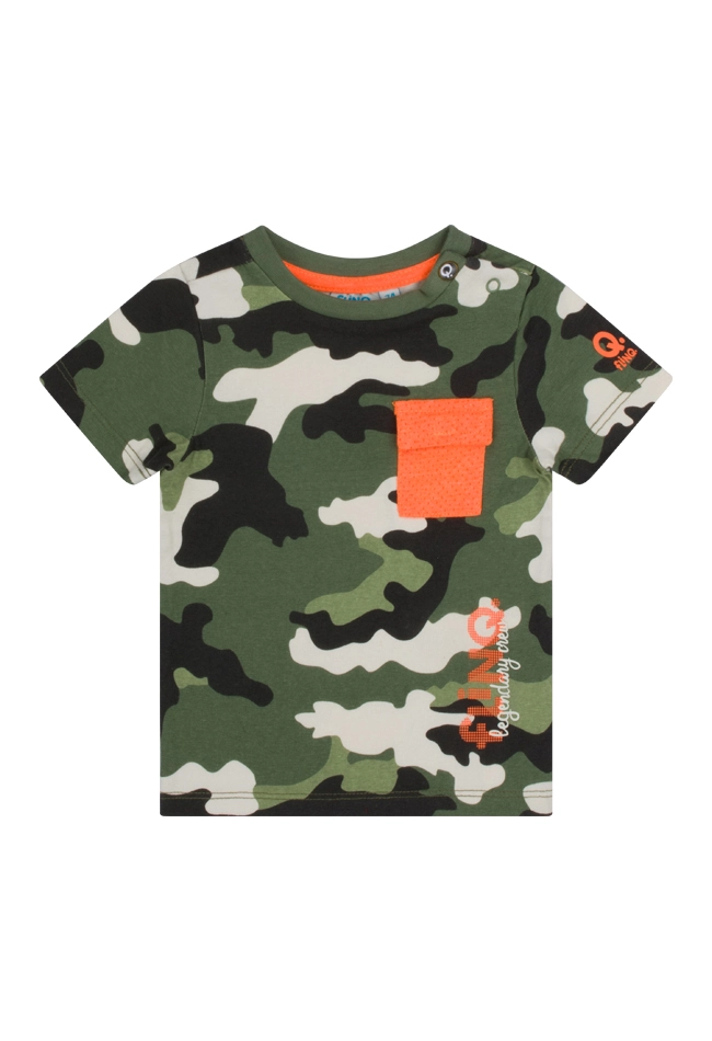 JONGENS BABY T-SHIRT KM FLINQ