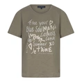 T-SHIRT RED BUTTON