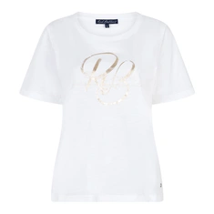 T-SHIRT RED BUTTON