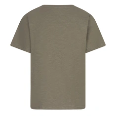T-SHIRT RED BUTTON