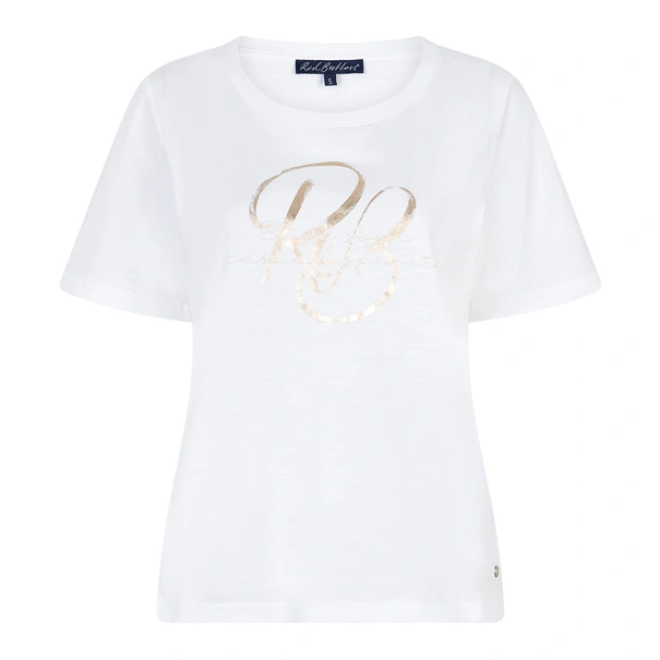 T-SHIRT RED BUTTON