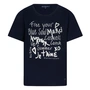 T-SHIRT RED BUTTON