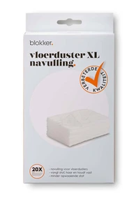 VVLOERDUSTER NAVULLING KLEIN PRIVATE LABEL